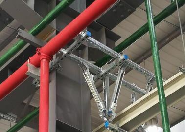 汉中市该抗震支架的整体式支吊架结构协调性好